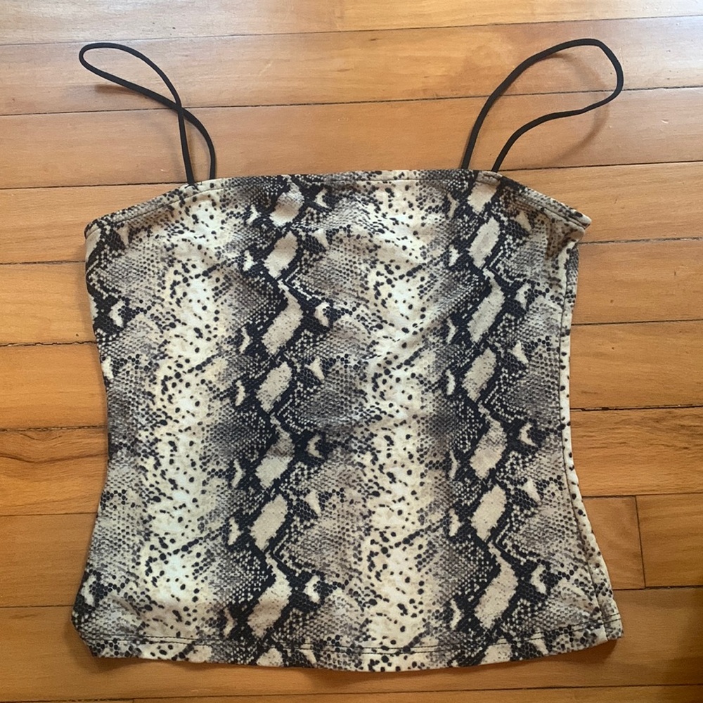 Snake Print Tank